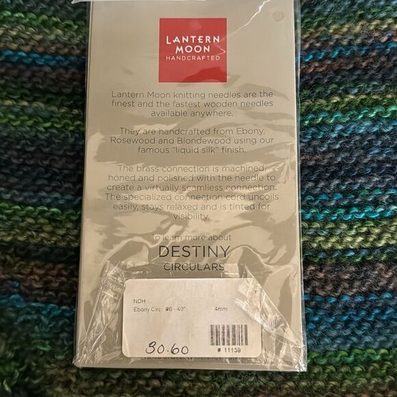 Lantern Moon Knitting Needles Circular #6 40inch - Picture 5 of 8